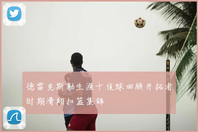 德雷克斯勒生涯十佳球回顾开拓者时期滑翔扣篮集锦