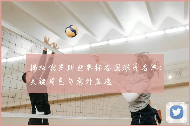 揭秘俄罗斯世界杯各国球员名单：关键角色与意外落选